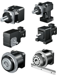 Reductores de velocidad, planetarios, colineales y a 90&ordm; para servomotores, normales y lavables, 